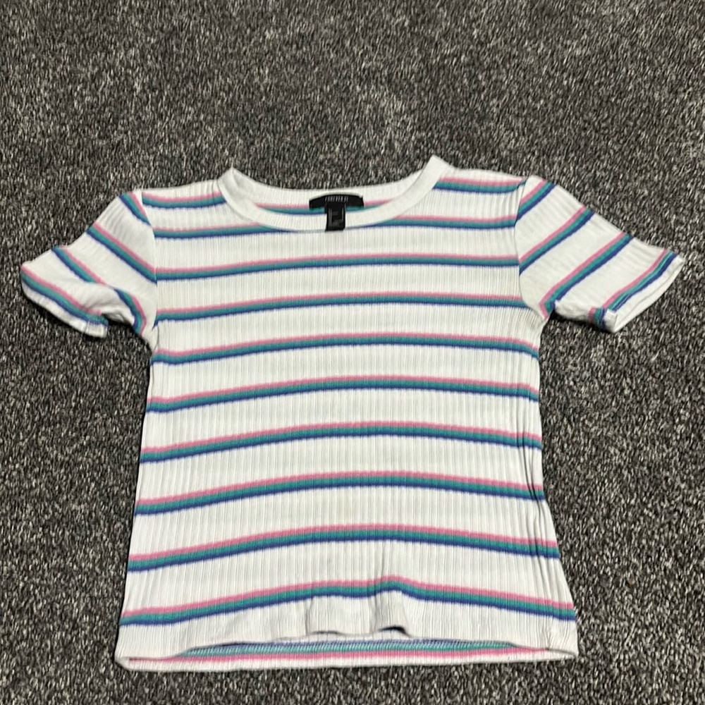 White striped tee